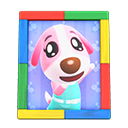 Animal Crossing Cookie's Photo|Colorful Image
