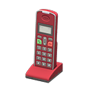 Cordless Phone Red