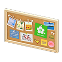 Corkboard Natural / Flower