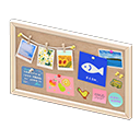 Corkboard White / Fish