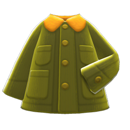 Animal Crossing Coverall Coat|Avocado Image