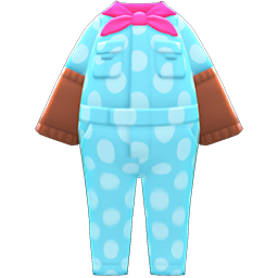 Animal Crossing Coveralls With Arm Covers|Blue Image