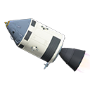 Animal Crossing Crewed Spaceship Image