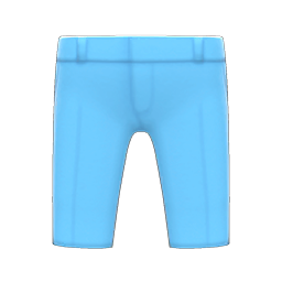 Cropped Pants Light blue