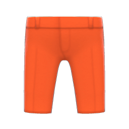 Cropped Pants Orange