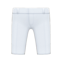 Cropped Pants White