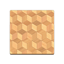 Animal Crossing Cubic Parquet Flooring Image