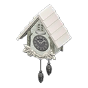 Cuckoo Clock White