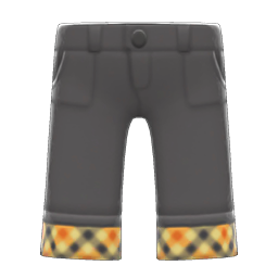 Cuffed Pants Gray