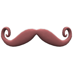 Curly Mustache