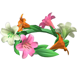 Animal Crossing Cute Lily Crown Image