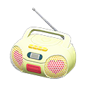 Cute Music Player Yellow