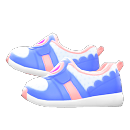 Animal Crossing Cute Sneakers|Blue Image