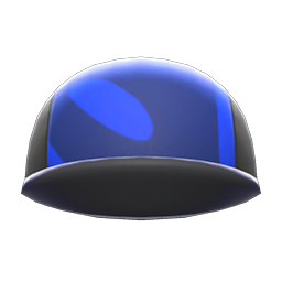 Animal Crossing Cycling Cap|Black & blue Image