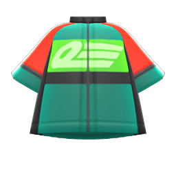 Cycling Shirt Red & green