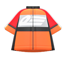 Cycling Shirt Red & orange