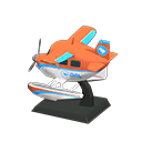 DAL Model Plane Orange