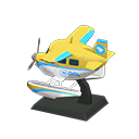 DAL Model Plane Yellow
