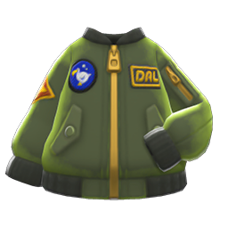 Animal Crossing DAL Pilot Jacket Image