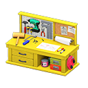 DIY Workbench Yellow