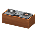 DJ's Turntable Brown