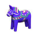 Animal Crossing Dala Horse|Blue Image
