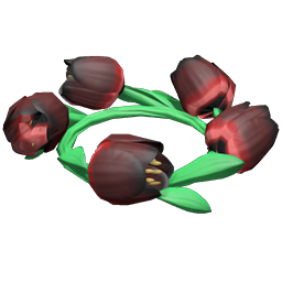 Dark Tulip Crown