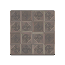 Animal Crossing Dark Wood-pattern Flooring Image