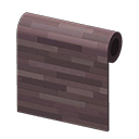 Animal Crossing Dark Wooden-mosaic Wall Image