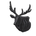 Deer Decoration Black