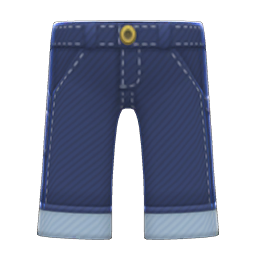 Denim Painter's Pants Navy blue