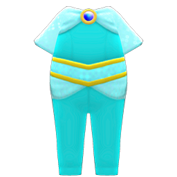 Animal Crossing Desert-princess Outfit|Blue Image