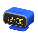 Digital Alarm Clock Blue
