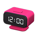 Digital Alarm Clock Pink