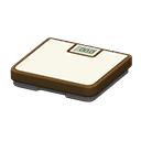 Digital Scale Brown / White