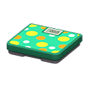 Digital Scale Green / Polka dots