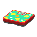 Digital Scale Red / Polka dots