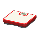 Digital Scale Red / White