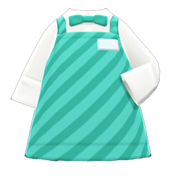 Animal Crossing Diner Apron|Aquamarine Image