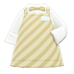 Diner Apron Cream