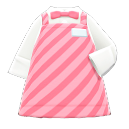 Diner Apron Pink