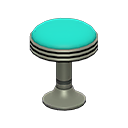 Animal Crossing Diner Counter Chair|Aquamarine Image