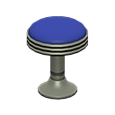 Diner Counter Chair Blue