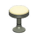 Diner Counter Chair Cream