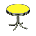 Diner Mini Table Yellow
