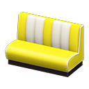 Diner Sofa Yellow