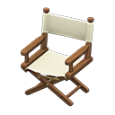 Director's Chair Dark brown / Natural white