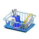 Dish-drying Rack Blue