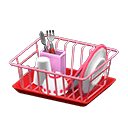 Dish-drying Rack Red