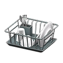 Dish-drying Rack Silver